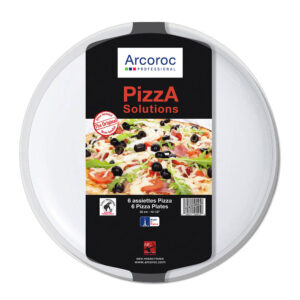 assiette a pizza arcoroc solution 6 unites verre blanc ø 32 cm- Dakar Sénégal
