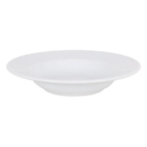assiette creuse soley porcelaine blanche ø 23 x 4 cm- Dakar Sénégal