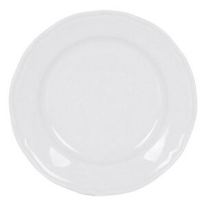 assiette feuille porcelaine blanche ø 17 cm- Dakar Sénégal