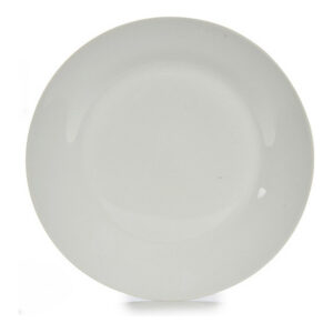 assiette plate ø 245 cm porcelaine blanc- Dakar Sénégal