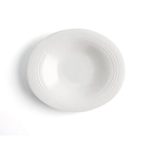 assiette plate ariane abordo ceramique blanche 29 cm- Dakar Sénégal