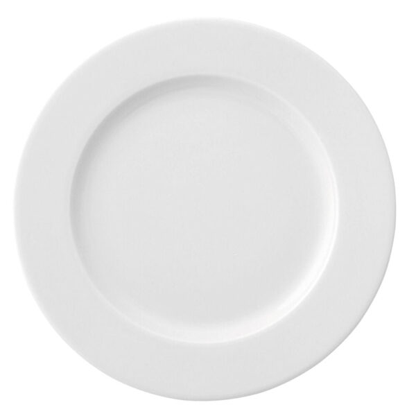 assiette plate ariane prime ceramique blanche ø 29 cm- Dakar Sénégal