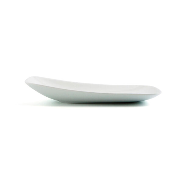 assiette plate ariane vital rectangulaire ceramique blanche 24 x 13 cm- Dakar Sénégal