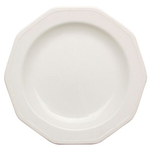 assiette plate churchill artic ceramic white ø 27 cm- Dakar Sénégal