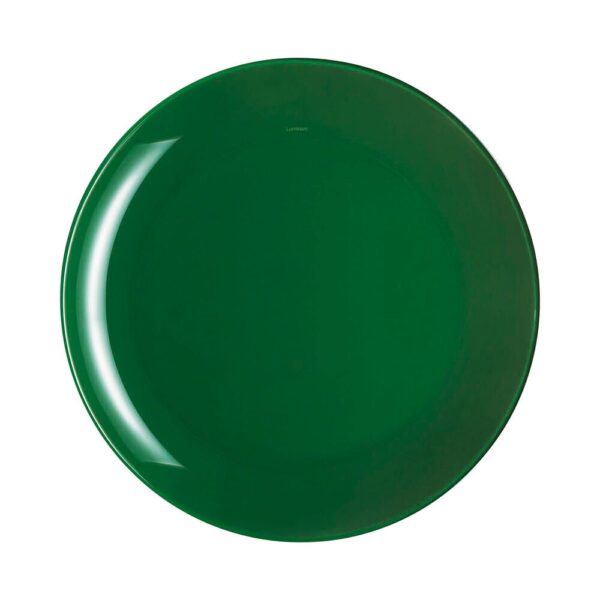 assiette plate luminarc arty vert foret verre ø 26 cm- Dakar Sénégal