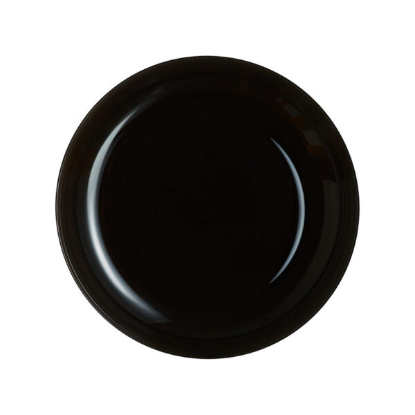 assiette plate luminarc friends time verre noir ø 21 cm- Dakar Sénégal
