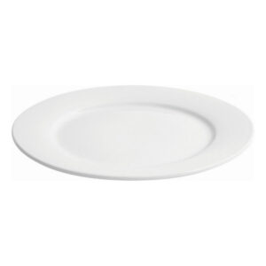 assiette plate porcelaine blanche ø 285 x 25 cm- Dakar Sénégal