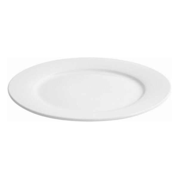 assiette plate porcelaine blanche ø 305 x 25 cm- Dakar Sénégal