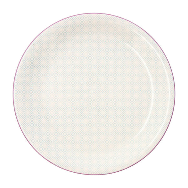 assiette plate quid vita soft ceramic rose ø 265 cm- Dakar Sénégal
