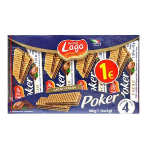 biscuits au chocolat lago poker 4 x 45 g- Dakar Sénégal