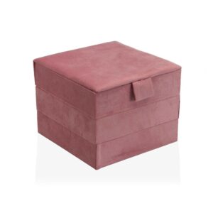 boite a bijoux versa pandora pink velvet carton 49 x 21 x 30 cm- Dakar Sénégal
