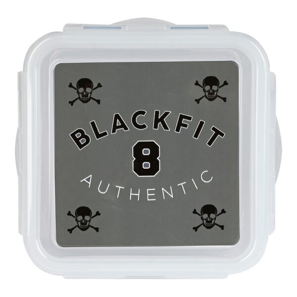 boite a lunch blackfit8 skull polyurethane noir gris 13 x 75 x 13 cm- Dakar Sénégal