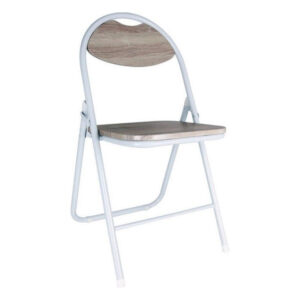 chaise pliante confortime bois metal blanc 44 x 4 x 80 cm- Dakar Sénégal