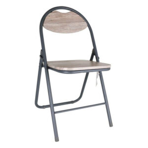 chaise pliante confortime bois metal gris fonce 44 x 4 x 80 cm- Dakar Sénégal