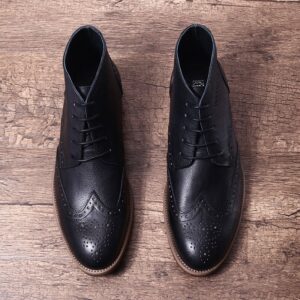 chaussure homme bottes britannique richelieu 100% cuir grainé. LIVRAISON DAKAR - SENEGAL