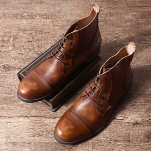 chaussures homme style bottes rétro britanniques 100% cuir. LIVRAISON DAKAR - SENEGAL