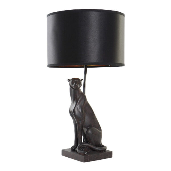 lampe de bureau dkd home decor metal noir resine 220 v leopard 50 w 30 x 30 x 58 cm- Dakar Sénégal
