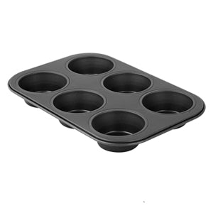 muffin pour 6 muffins  noir métallique 11.02×7.48×1.18 pouces zenker 6534. LIVRAISON DAKAR - SENEGAL