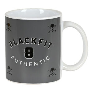mug blackfit8 skull ceramique noir gris 350 ml- Dakar Sénégal