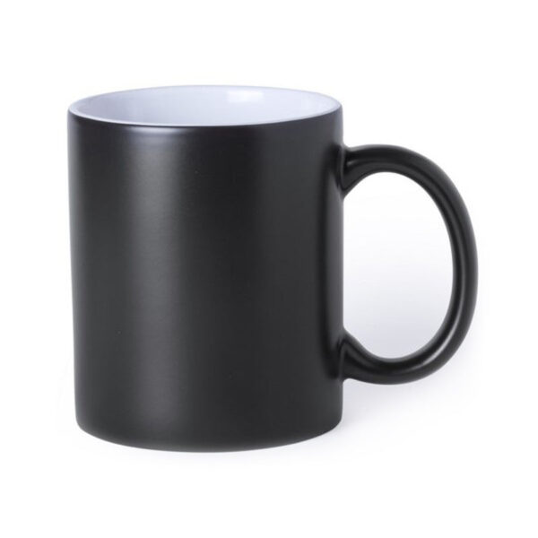 mug en ceramique 145837 350 ml bicolore noir- Dakar Sénégal
