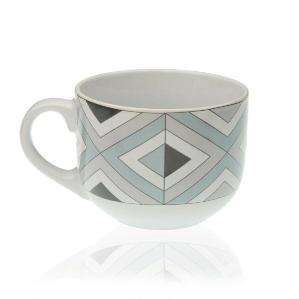 mug versa dunard ceramique gres geometrique bleu 111 x 82 x 111 cm- Dakar Sénégal