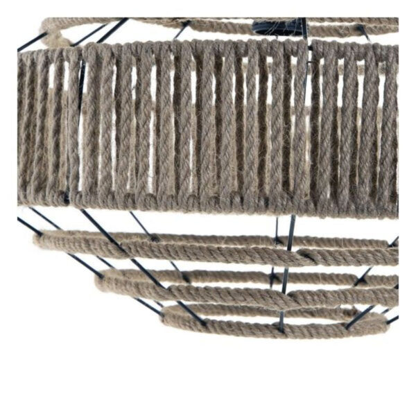 plafonnier dkd home decor metal corde rotin 40 x 40 x 25 cm- Dakar Sénégal