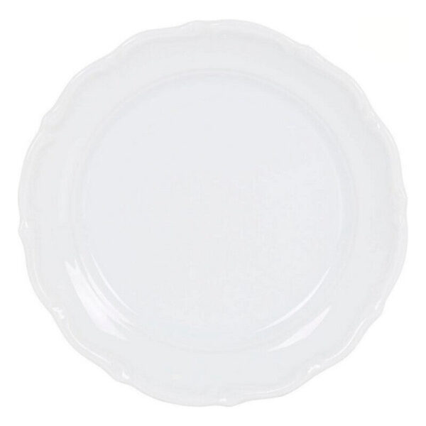 plat a dessert maria porcelaine blanche ø 19 x 25 cm- Dakar Sénégal