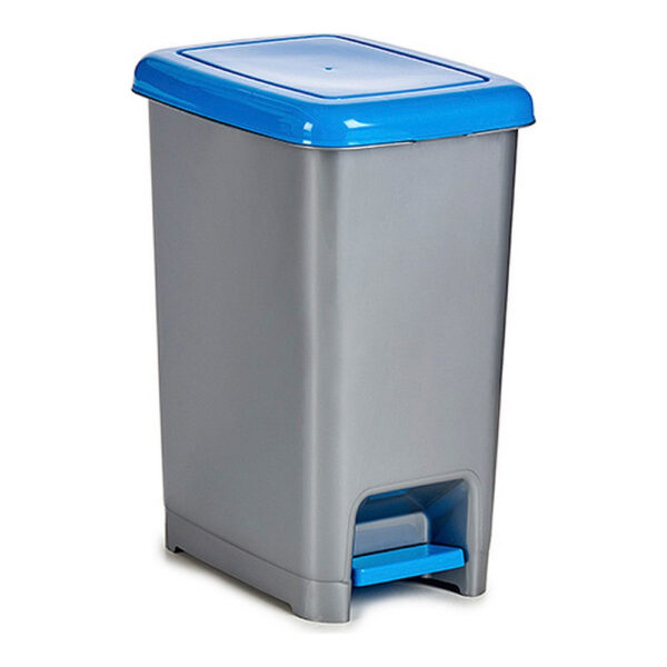 poubelle de recyclage bleu gris plastique 25 l 265 x 47 x 365 cm- Dakar Sénégal