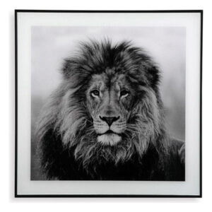 tableau versa lion crystal 2 x 50 x 50 cm- Dakar Sénégal