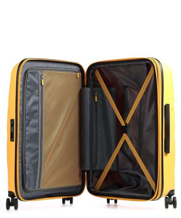 valise de voyage american tourister66cmrigide jaune noir. LIVRAISON DAKAR - SENEGAL