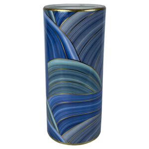 vase dkd home decor porcelaine bleu moderne 13 x 13 x 30 cm- Dakar Sénégal