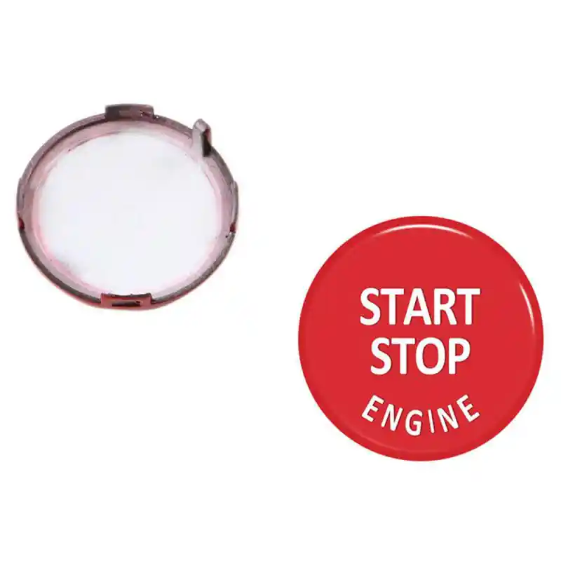 Couvercle de bouton d'arrêt de démarrage du moteur bouton poussoir
