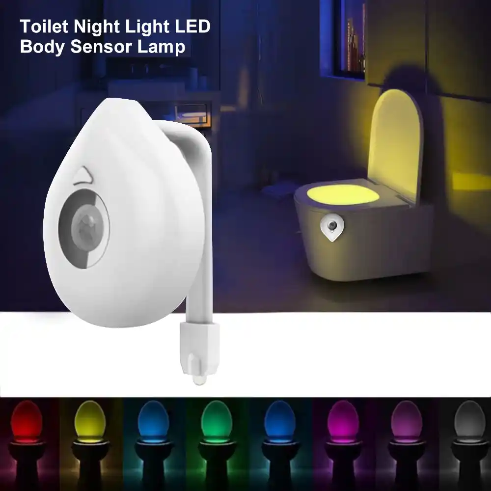 Lampe à capteur de mouvement intelligent veilleuse décor de siège de  toilette siège - SENEGAL ELECTROMENAGER