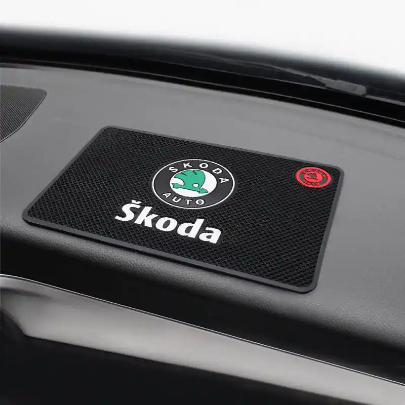 1-2pc voiture tapis antidérapant tableau de bord automatique rangement en  pvc pour skoda - SENEGAL ELECTROMENAGER