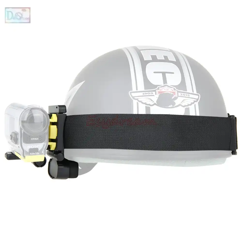 Kit de montage de tête de casque pour sony action fdr-x3000 hdr