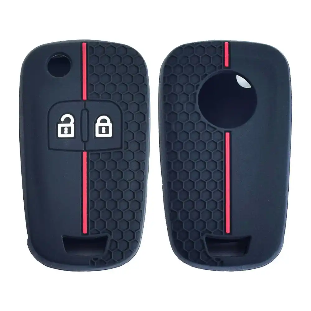 Étuis à clés de voiture en silicone 2 boutons couvercle de télécommande  rabattable pour opel - SENEGAL ELECTROMENAGER