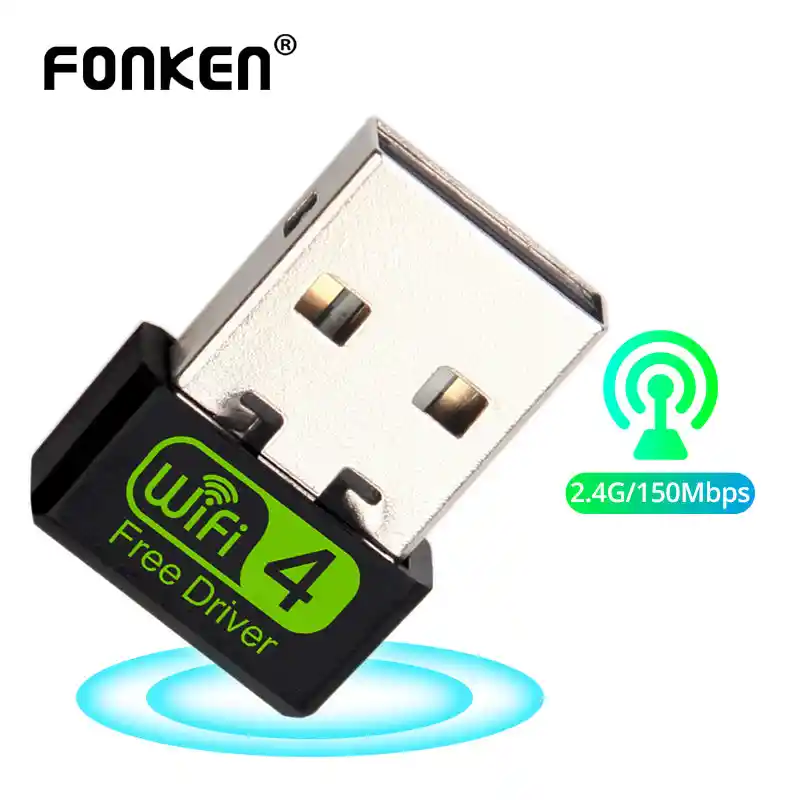 Adaptateur wifi usb fonken pour pc 802.11n 2.4g 150m adaptateur de dongle -  SENEGAL ELECTROMENAGER