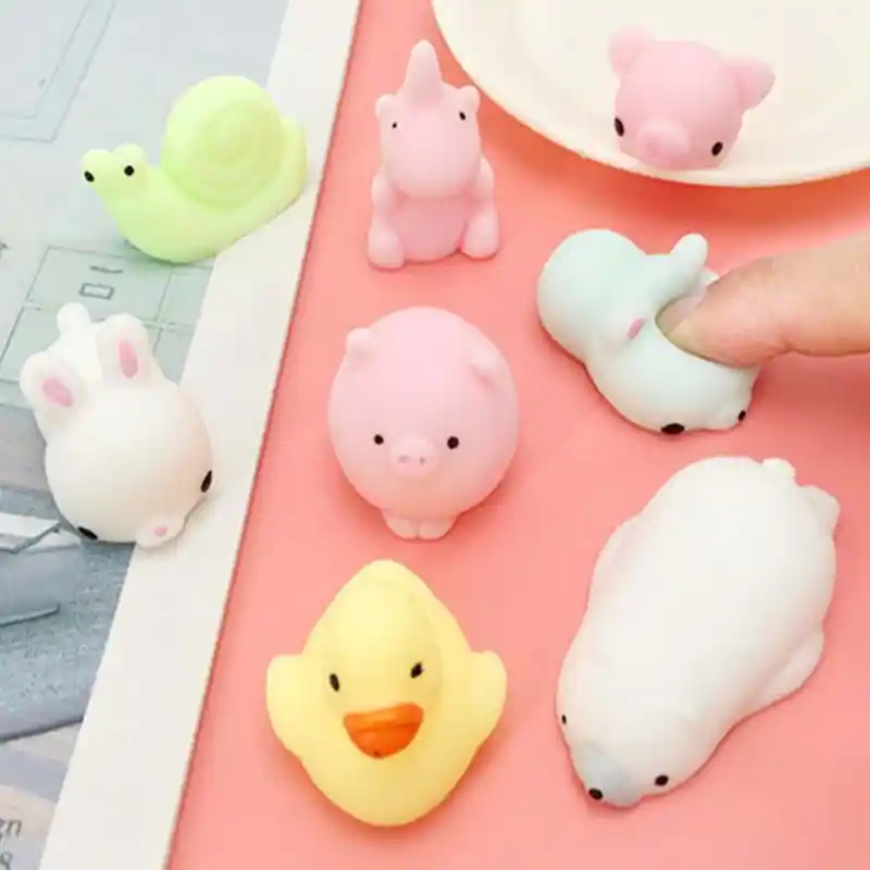 50 pcs mini animaux mignons jouets squishy anti stress relief squeeze -  SENEGAL ELECTROMENAGER