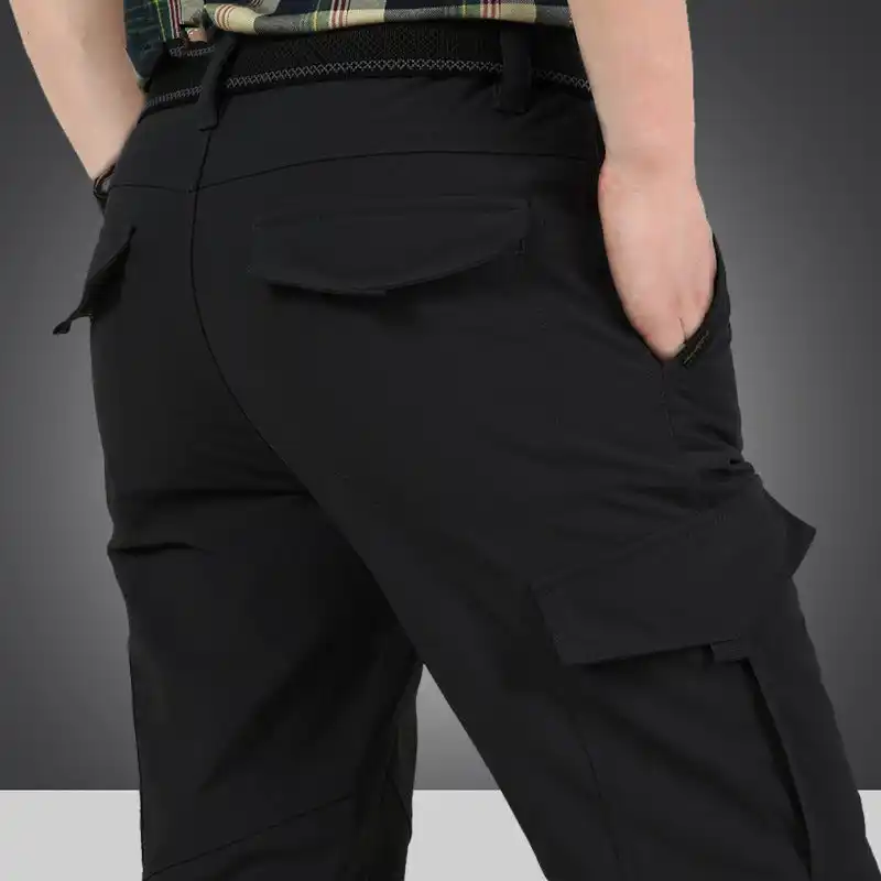 Nouveau 2020 hommes hiver pais chaud cargo pantalon d contract